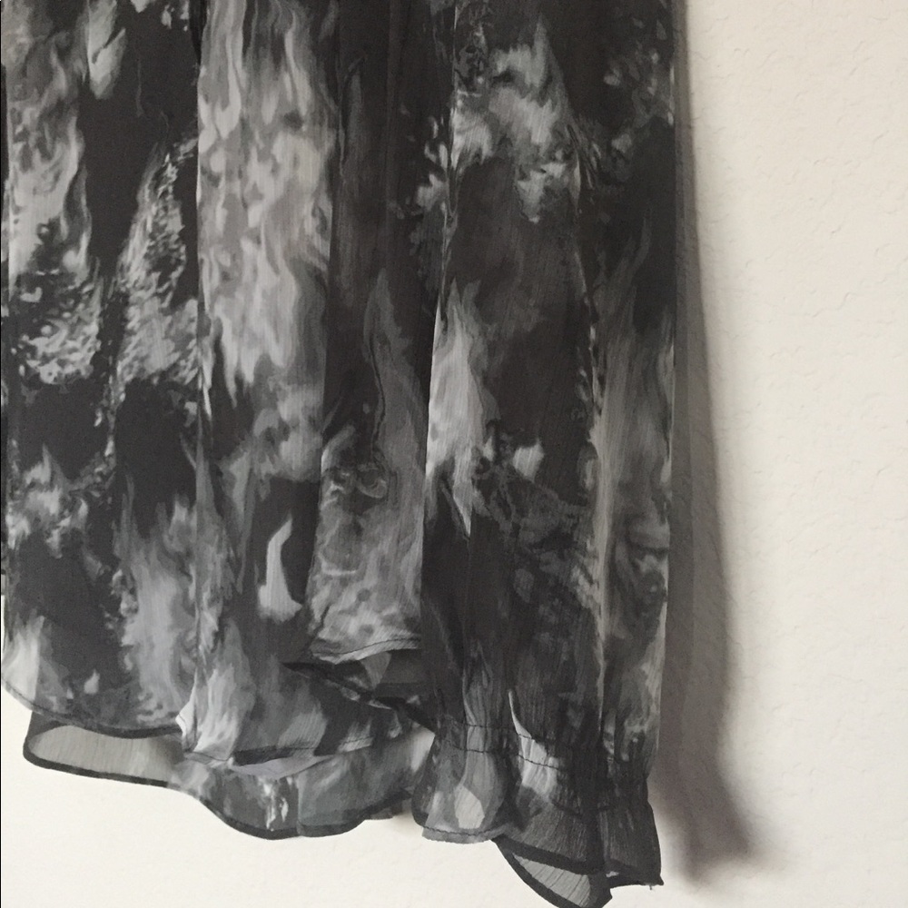 Simply Vera Bera Wang Abstract Print L/S Tunic L - Picture 5 of 6